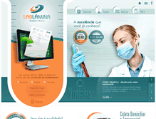 Tablet Screenshot of lablamina.com.br